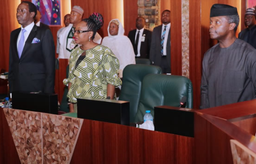 Photos: Osinbajo presides over FEC meeting
