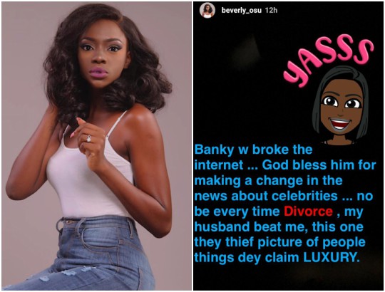 Beverly Osu blasts Nigerian celebrities