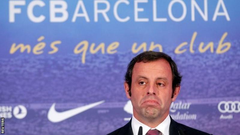Sandro Rosell: Former Barcelona president arrested