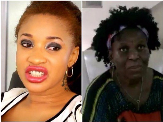 ‘ Tonto Dike beats her husband’ –Nanny reveals[Video]