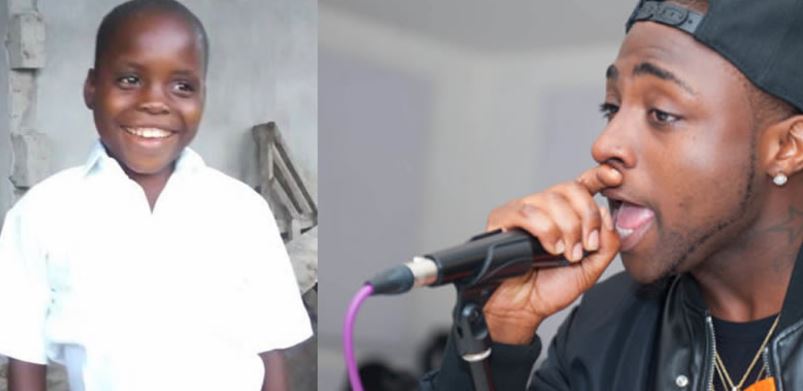 Photos: Davido surprises kid fan with new house, education sponsorship