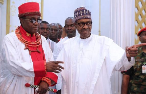 Oba of Benin speaks on relationship with Buhari, Oshiomhole