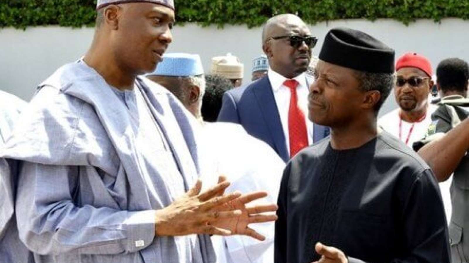 We will engage, we will not confront – Osinbajo tells NASS