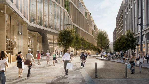 Photos of Google ‘landscrapper’ London headquarters