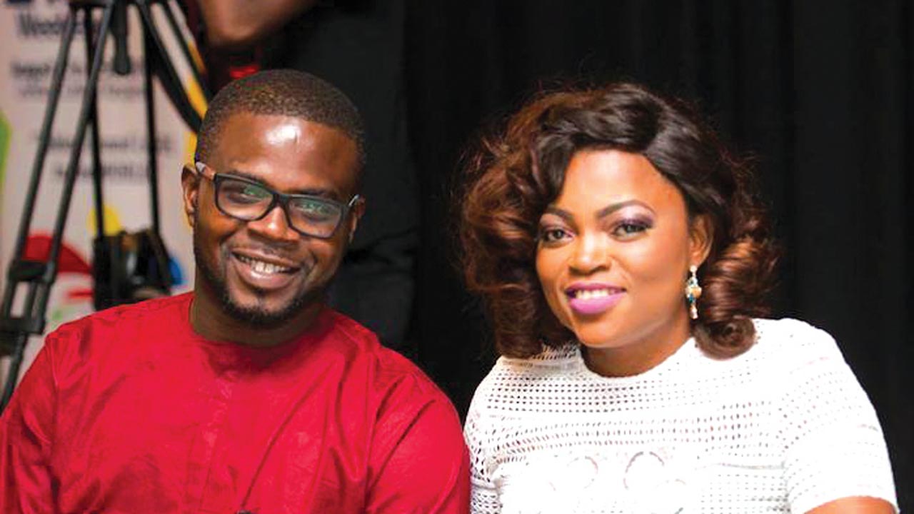 My wife will give birth to twins, Funke Akindele’s husband declares