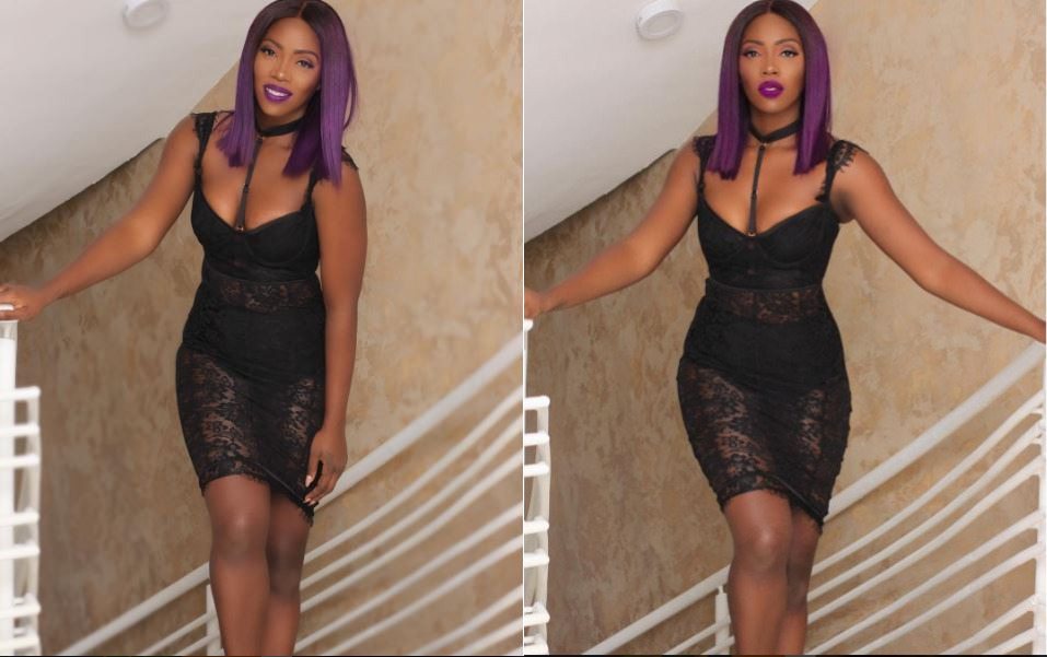 ‘You are naked’- Fans blast Tiwa Savage over baring cleavage