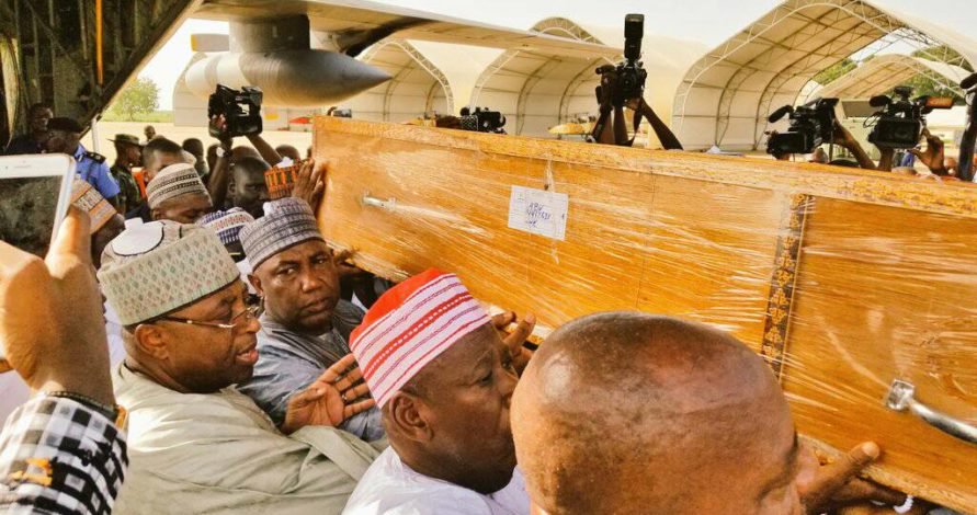 Photos: Tears, emotions as Maitama Sule is laid to rest