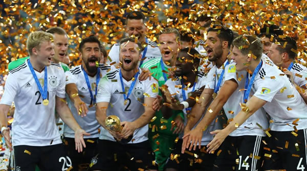 Germany are Confederation Champions Beat Chile 1-0