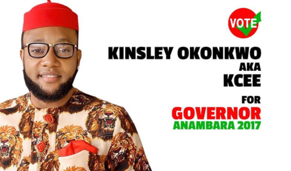 Kcee joining Anambra Gubernatorial race?