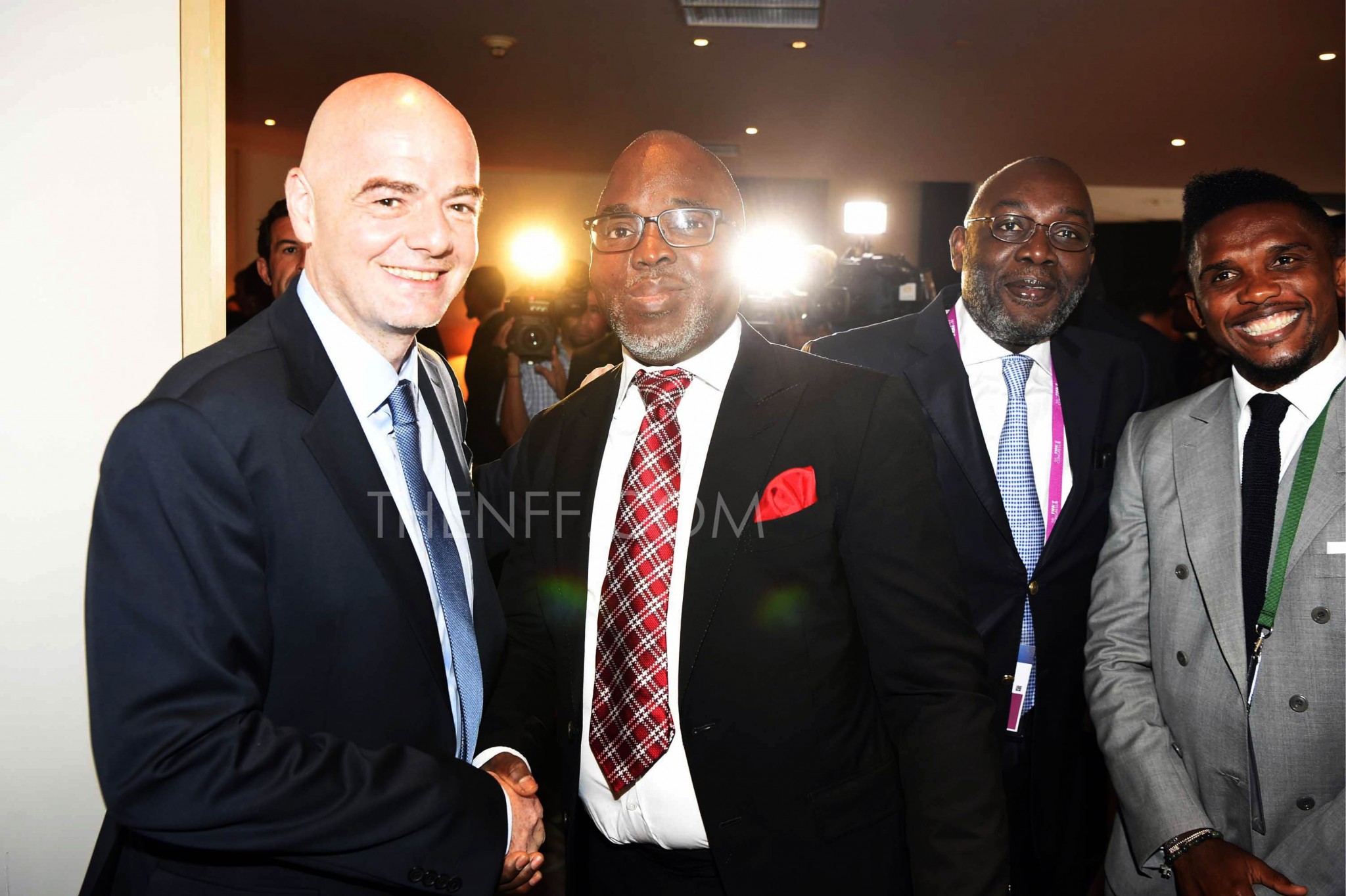FIFA only recognises Pinnick as NFF president – Infantino