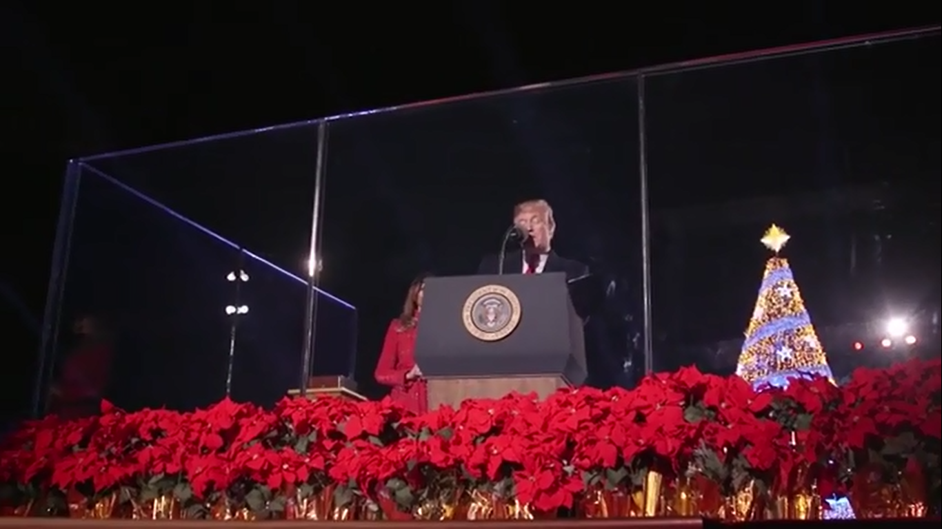 Yuletide: President Trump sends strong Christmas message to the world