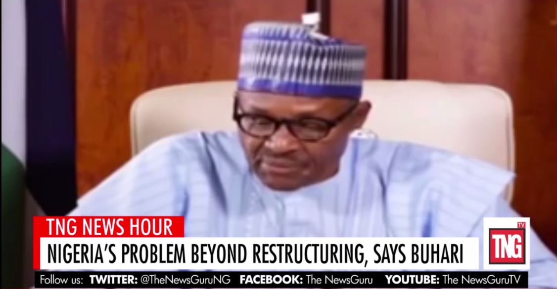 News Hour: Nigeria’s problem beyond restructuring, says Buhari   I   TNGtv