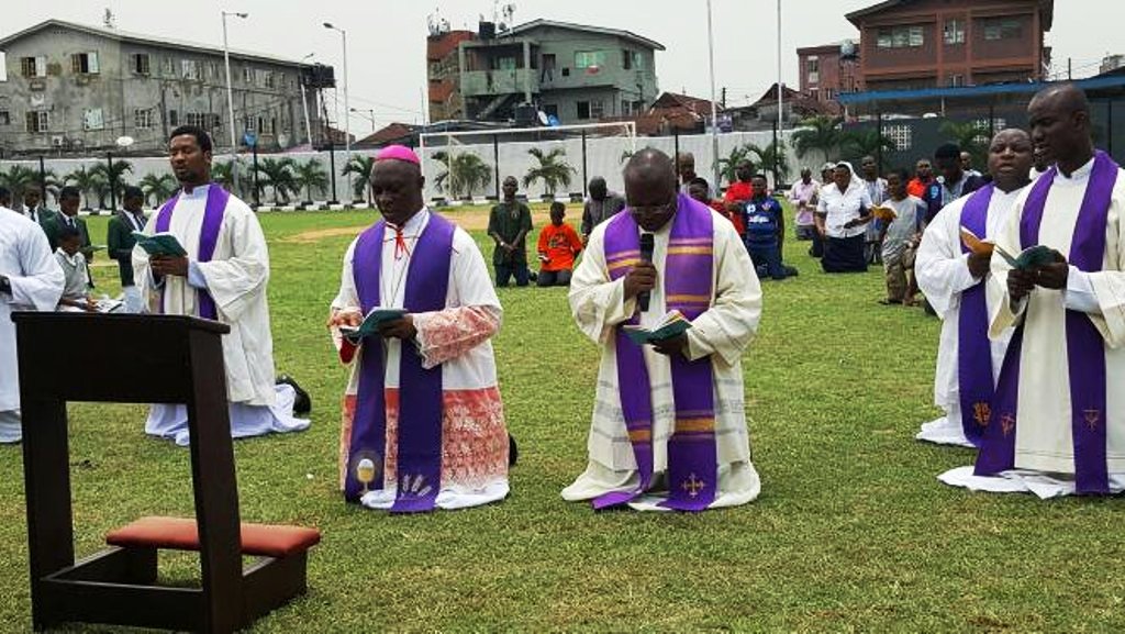 Breaking: Slayed Reverend Fathers for burial as Catholic Church declares protest