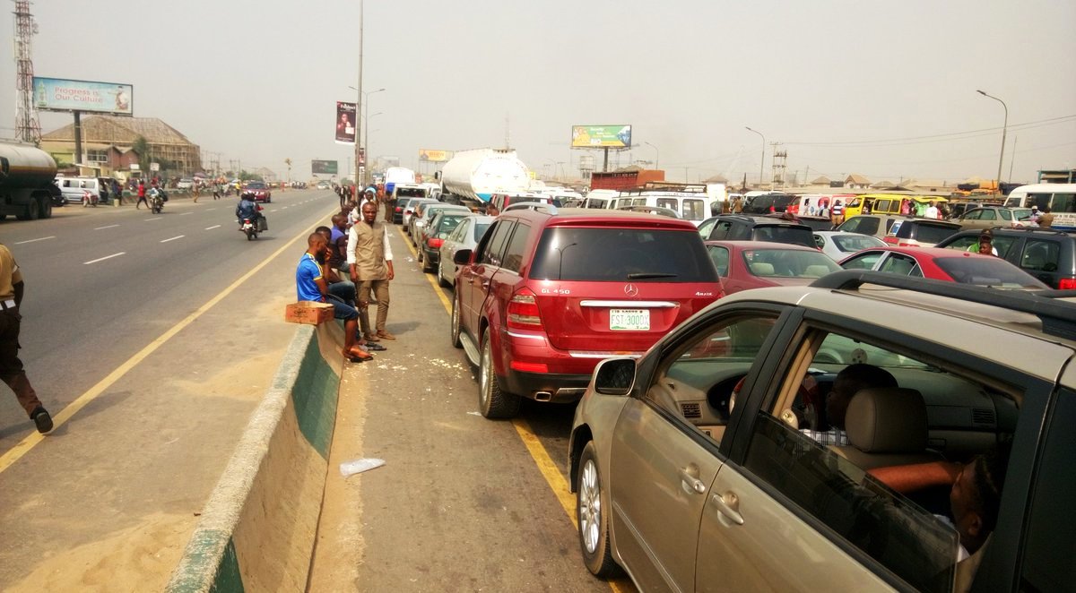 Delta state election: Travelers lament Niger Bridge shut down