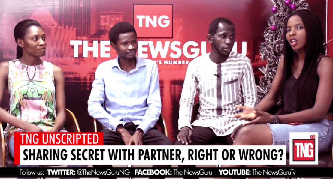 TNG Unscripted: Sharing secret with your partner, right or wrong?  I  TNGtv