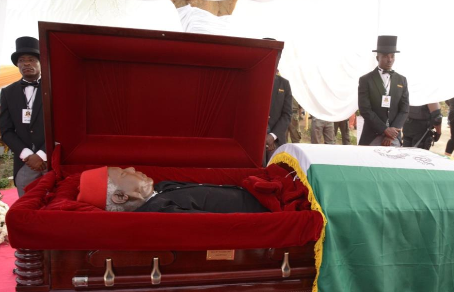 Just in: Former Vice President, Alex Ekwueme finally laid to rest [Photos]