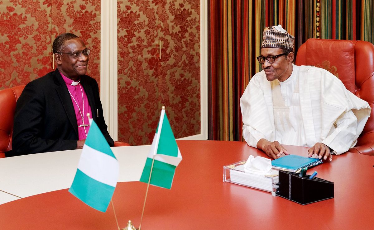 President Buhari meets with Anglican council following Archbishop’s ‘attack’