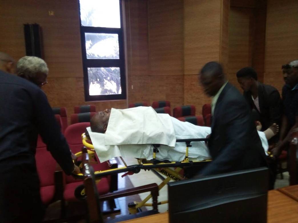 Alleged N400m fraud: Court adjourns Metuh’s trial after arriving for trial in ambulance