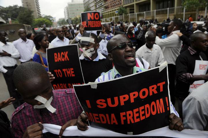 UN raises concerns at continued suspension of 3 TV stations in Kenya