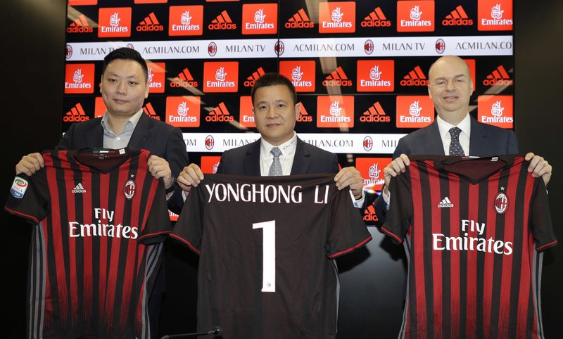 AC Milan lost $300 million the past three seasons