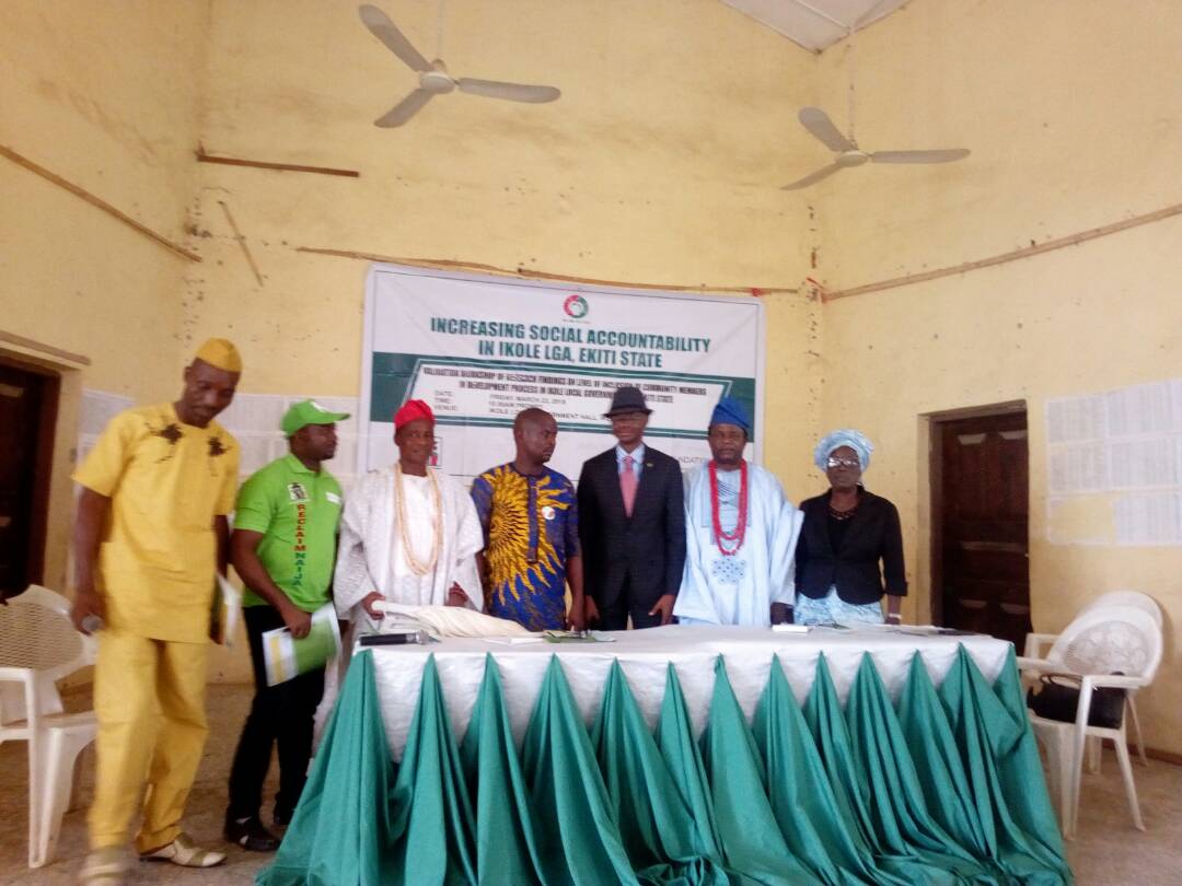 Ekiti: Study Reveals Community’s Disconnect From Governance