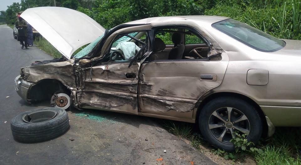 Miraculous! Man cheats death in ghastly motor accident
