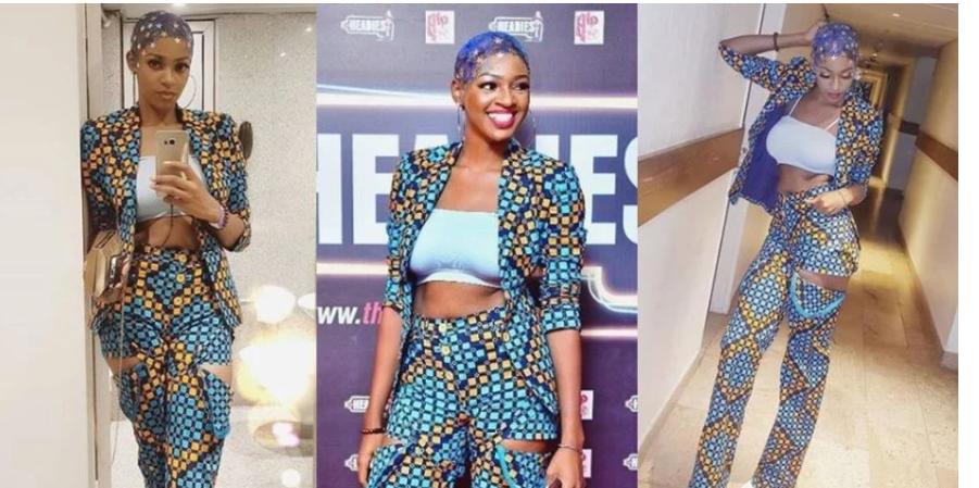 Nigerians condemn Ahneeka over outfit to Headies 2018