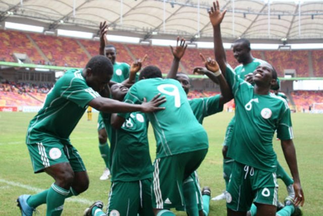 Flying Eagles spank Lobi Stars 2-0 in friendly match