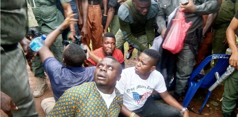 Police arrest thugs, fake delegates at venue of Ekiti APC primary [Photo]