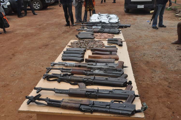 Arms and ammunition