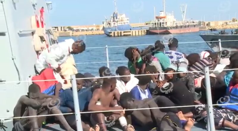 Video, Photos: 17 Nigerian migrants sue Italy for returning them to Libya