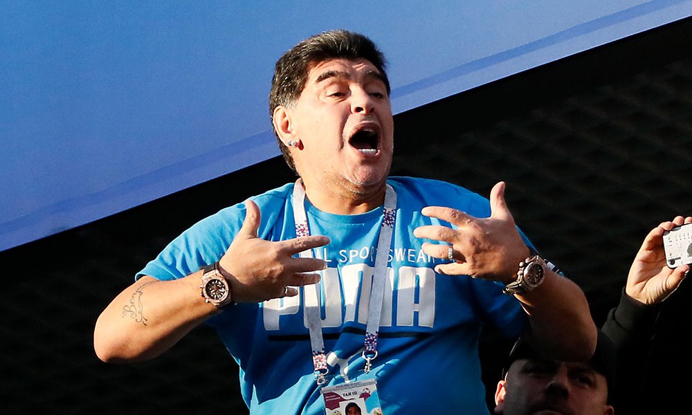 World Cup: Maradona apologises for saying England ‘robbed’ Colombia