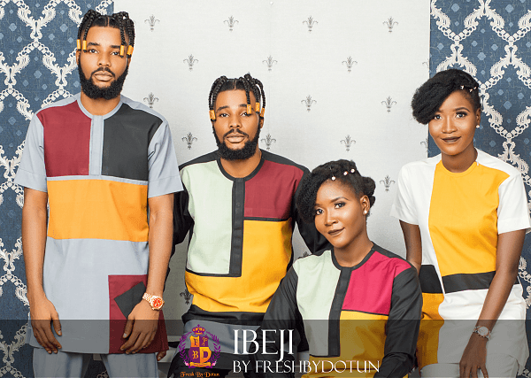 Freshbydotun births Ibejí in their 2018 unisex collection