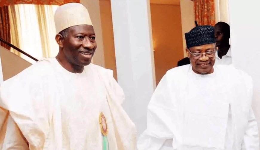 2019: Jonathan, IBB meet in Minna