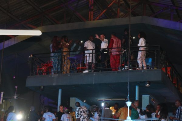 First photos: Macron arrives Afrika Shrine