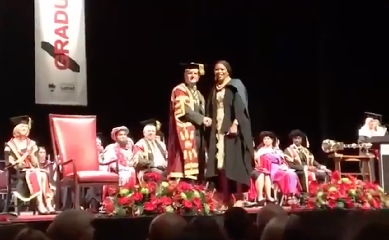 How Nigerian single mum of 4 sailed through University of Salford with first class
