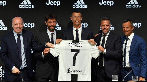 Juventus signing Ronaldo says players of his age go to Qatar or China