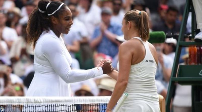 Serena Williams into Wimbledon quarter-finals