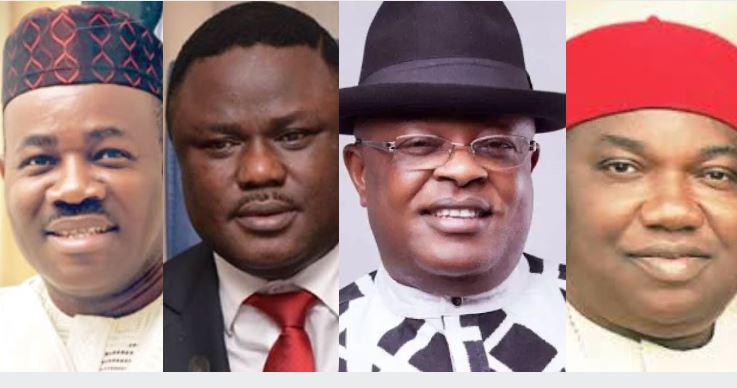 2019: Ugwuanyi, Ikpeazu, Umahi, Ayade react to defection reports
