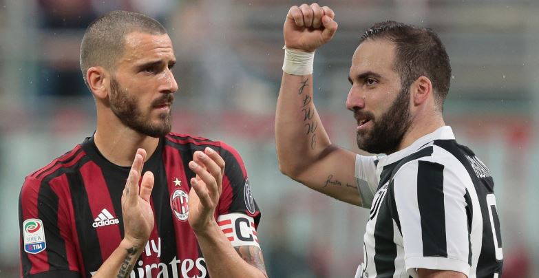 Bonucci, Higuain in Juve-Milan swap deal