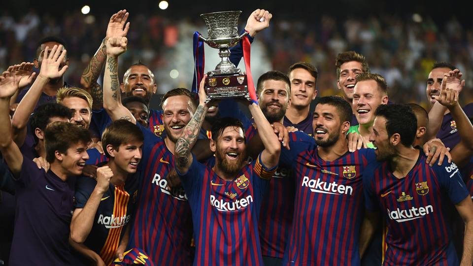 Barcelona win Spanish Super Cup after late penalty save