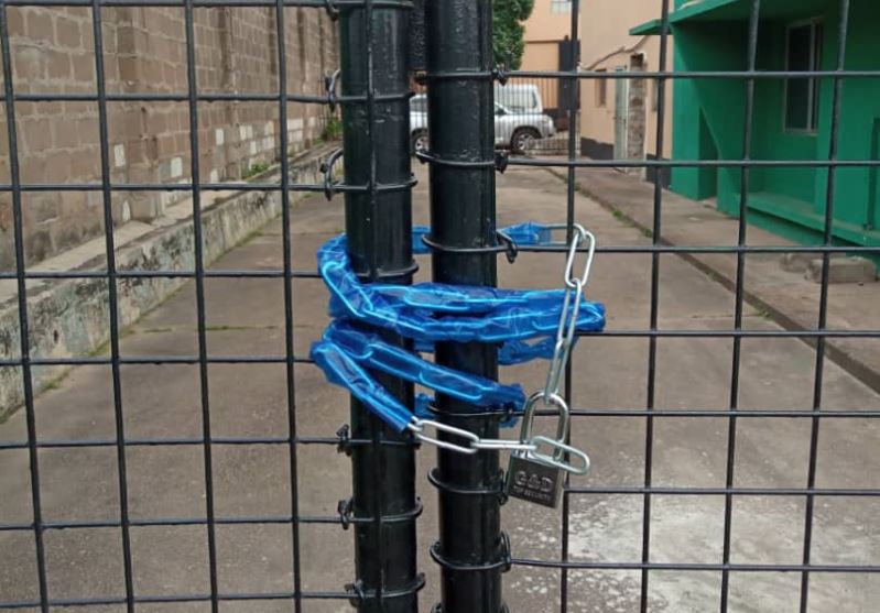 [Photos] Oyo State govt seals off Alao Akala’s properties for allegedly evading tax