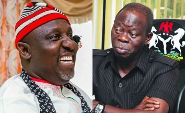 Imo gov primaries: Okorocha attacks Oshiomhole, says ‘prove to us that you have integrity’