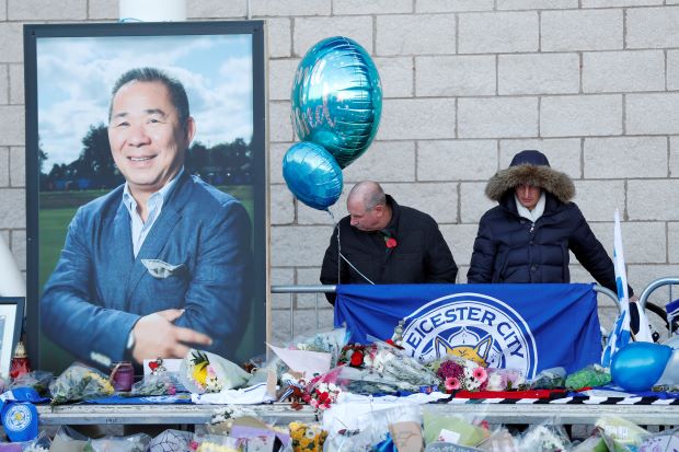 Leicester City players to attend club owner’s funeral in Thailand