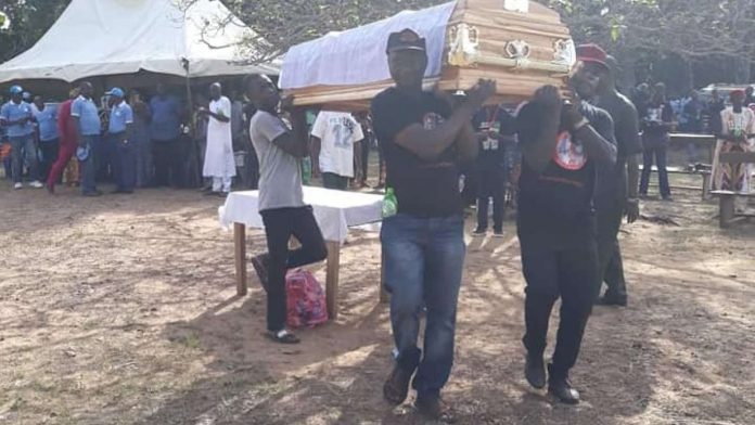 Tears as teenage rape victim, Ochanya is buried in Benue