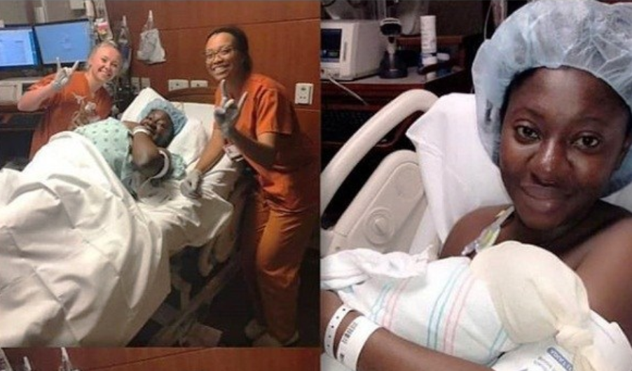 Yvonne Jegede, Abounce welcome first child
