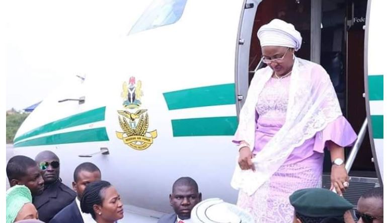 Akwa Ibom First Lady, Akpabio’s wife clash over reception of Aisha Buhari [Photos]