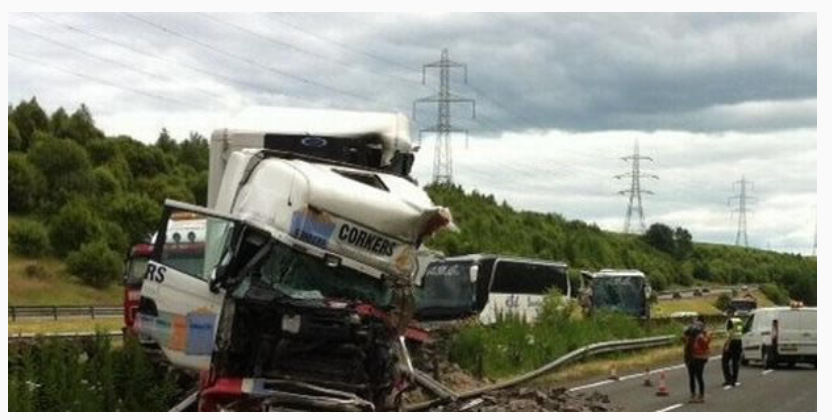 Sad! Two die as tanker rams into three vehicles on Lagos-Ibadan Expressway