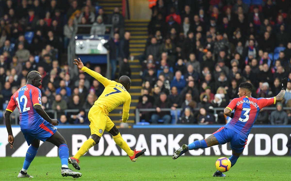 EPL: Chelsea maintain top four in narrow win over Palace