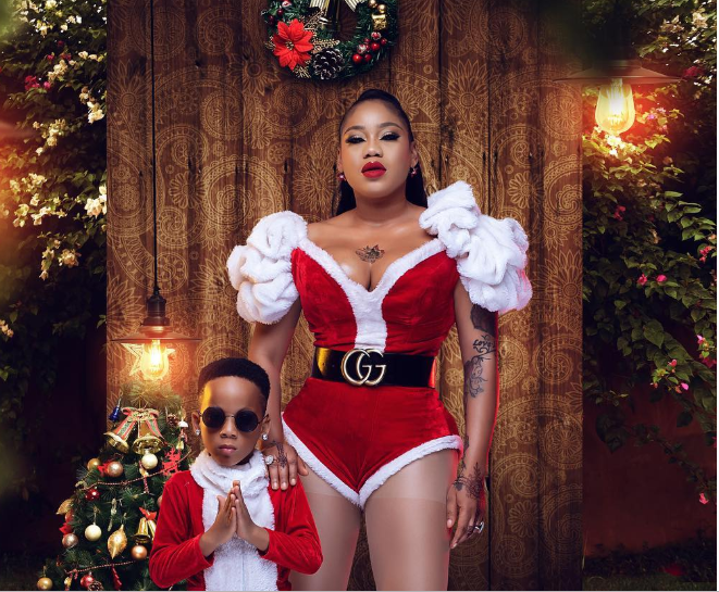 Celebrities light up social media with glamorous Christmas pictures